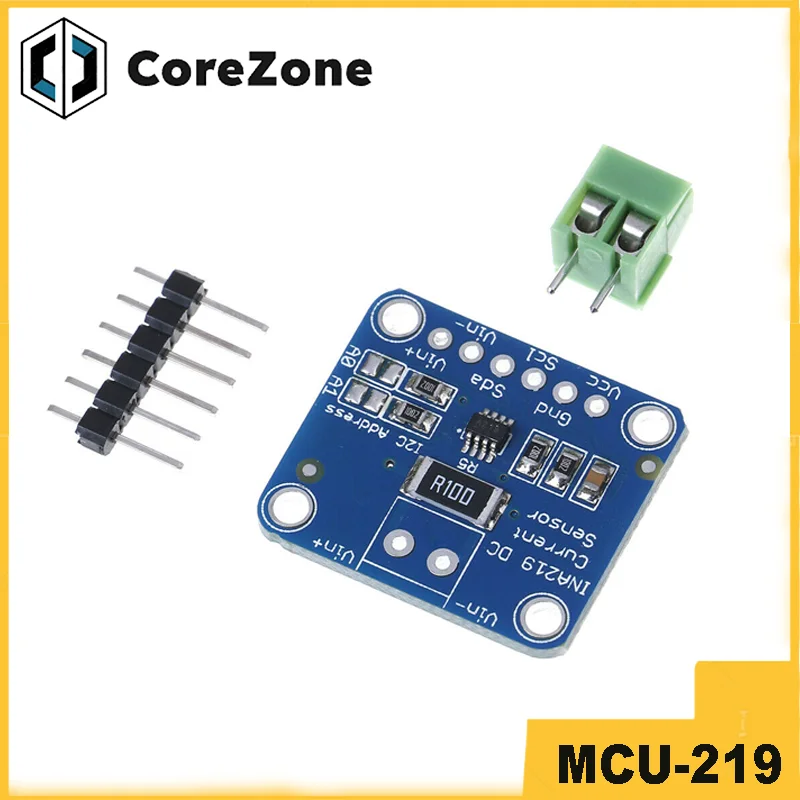 5-10pcs MCU-219 INA219 I2C Interface Bi-directional DC Current/Power Monitoring Sensor Module