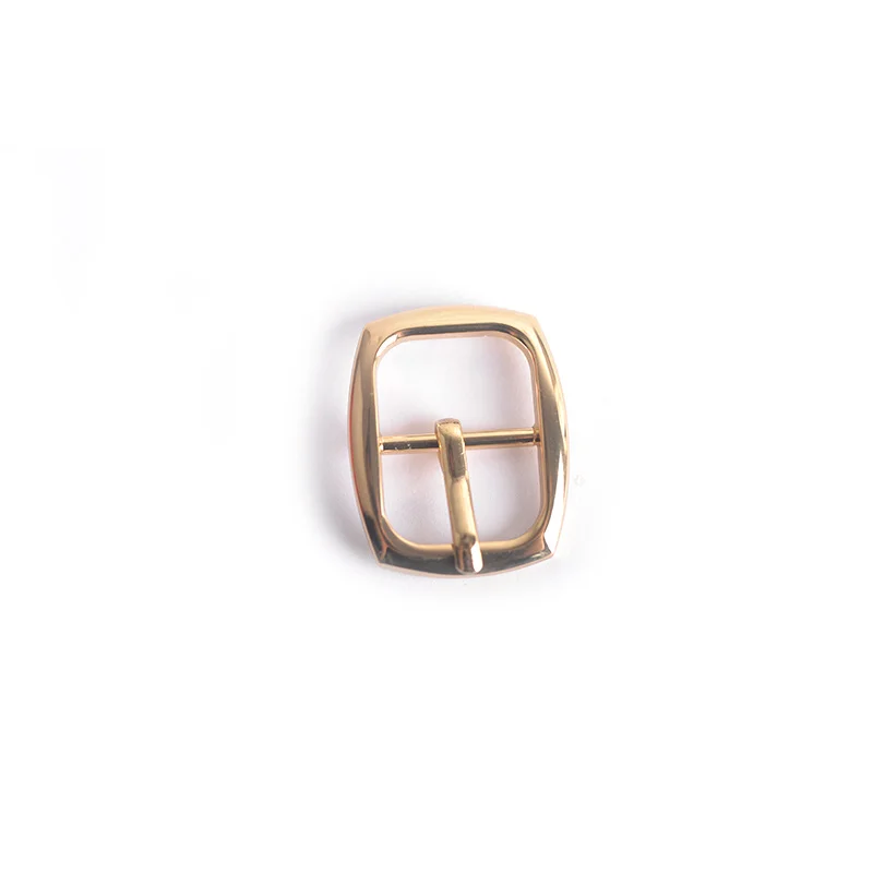 Golden Square Pin Buckle, Zinc Alloy Metal Belt Buckle, Bag Strap Leather Goods DIY Adjustable Hardware Buckle