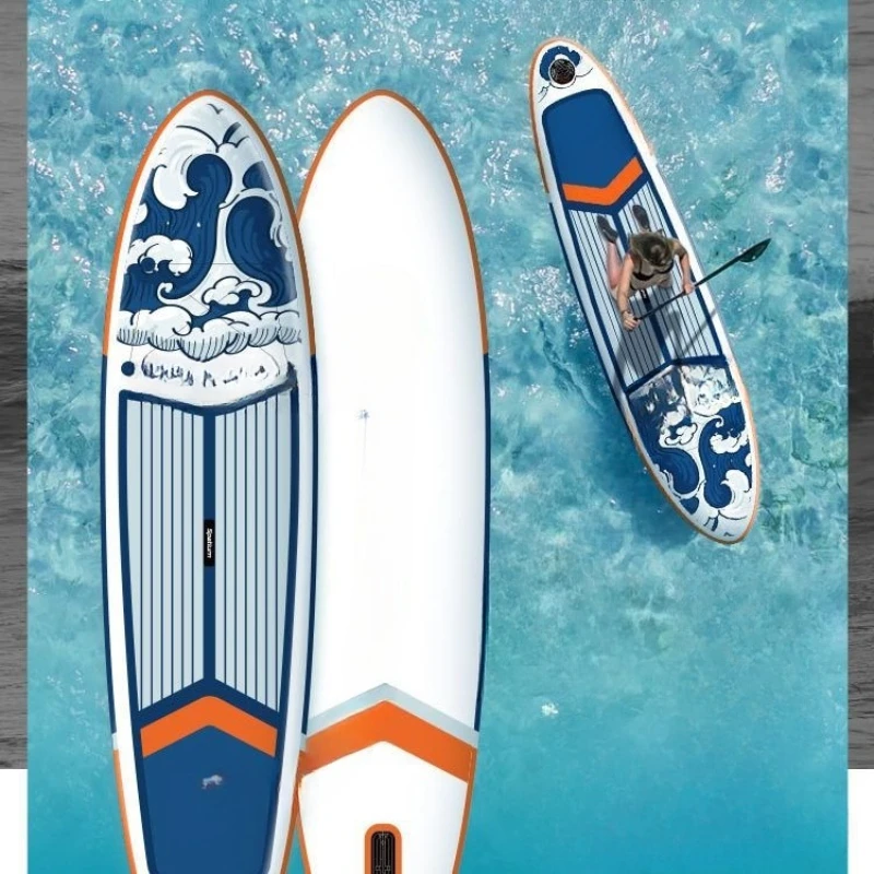 

Stand Up Racing Board Thickened Water Surfing Windsurfing Inflatable Windsurfing Paddle Surfboard