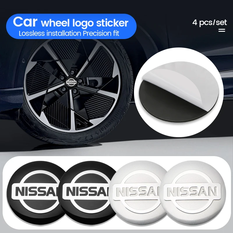 

56 мм алюминиевый сплав, центральная наклейка на колесо автомобиля, наклейка на ступицу для Nissan Nismo X-trail Qashqai Note Juke, лист Sentra Patrol, Стайлинг автомобиля