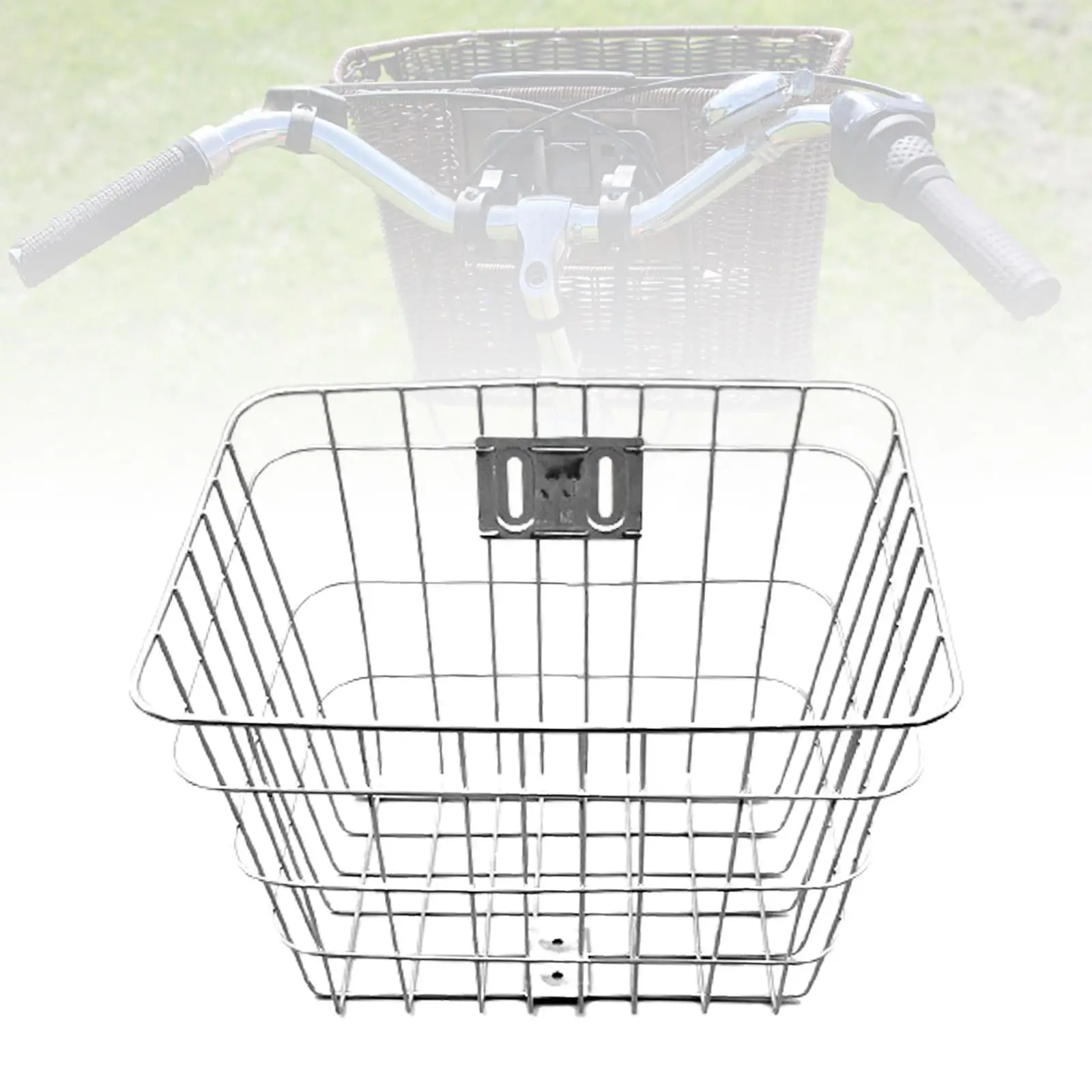 

Bike Front Basket Bicycle Front Basket, Easy Installation Bike Cargo Basket Bike Pannier Basket for Cycling Mountain Bike