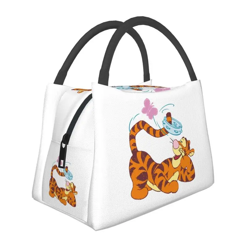 

Cartoon Winnie The Pooh Animation Thermal Insulated Lunch Bag Women Tigger Portable Lunch Container Multifunction Meal Food Box