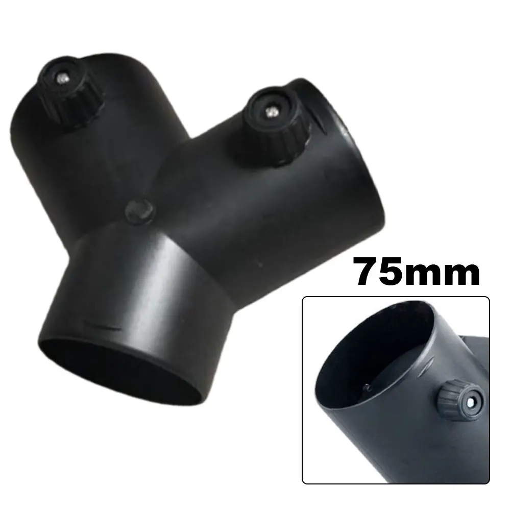 

75mm Y-Shaped Dryer Hose Connector With Adjustable Valves For Parking Heater Adjustable Airflow Control Heater Parts
