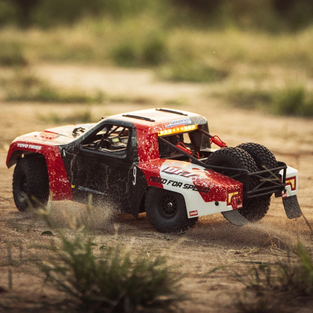 RC samochód do driftu 1/7 YK Desert Fighter DF7 tylny prosty most pustynia karta 6S elektryczny pojazd terenowy krótka karta zabawka dla dorosłych