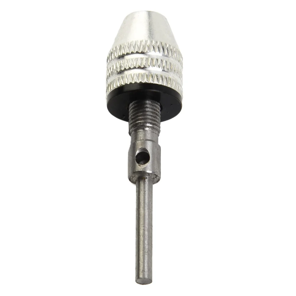 0.3-3.4mm Drill Chuck 3mm Round Shank Rotary Tools Accessories For Grinder Quick Change Converter Electric Drill Bits Collet