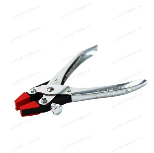 

160mm Red Plastic Jaw Inserts Pincers Jewelry Delicate Work Beading Firmly Clamping Parallel Pliers