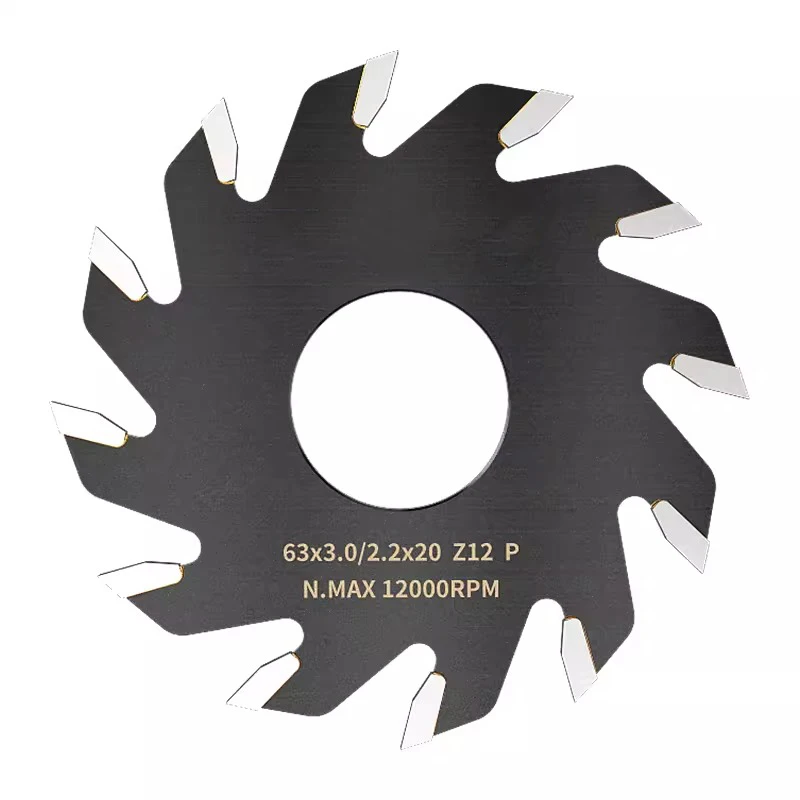 Lama per sega scanalata LIVTER per la lavorazione del legno sega per scanalature in plastica di alluminio Set completo di coltelli a forma di T con gambo