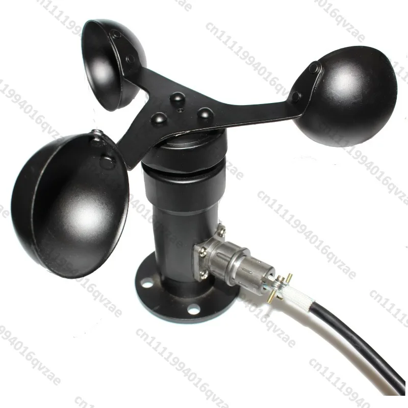 Three Cup Meteorological Anemometer Monitoring Wind Speed and Direction Wind Volume Sensor Module Transmitter RS485