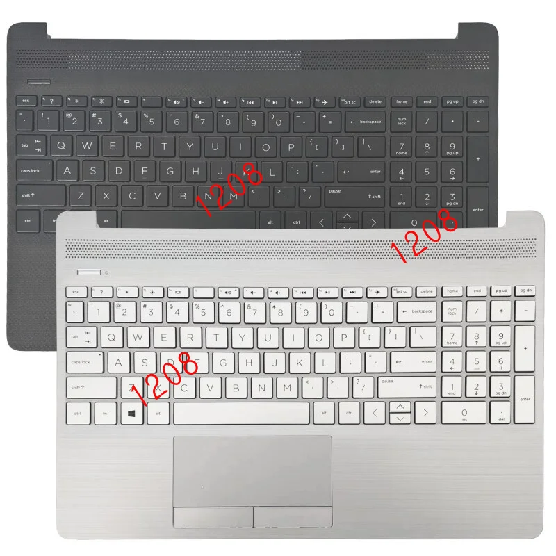 NEW For HP Pavilion 15-DW0037WM 15-DW0052WM 15-DW0046NR Palmrest No Backlit Keyboard L94460-001, M31100-001, AP2H8000E00, AP2H80