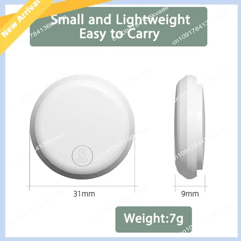 M01K Smart Airtag Bluetooth GPS Tracker Mini localizador Pet Key Finder Air Tag Tracker Azul