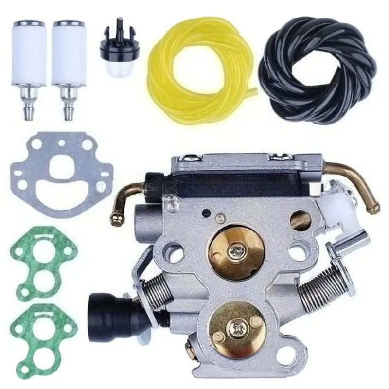 

Suitable for Carburetor+(8-piece Set) H435 Carburetor Gasoline Saw 435 435E H440 440E