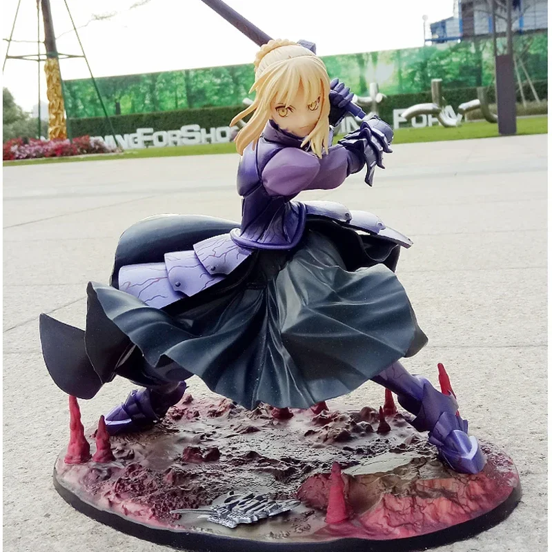 Anime Games Fate Stay Night Alter Saber PVC Figure King of Knights Figurine Excellent Desktop Model Toy Collection Gift