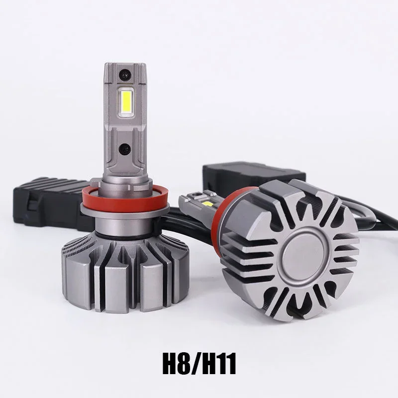 S5 H4 H7 LED H11 HB4 9006 HB3 9005 bezwentylatorowa lampa czołowa Led 60W 12V 6000K Canbus lampa Auto reflektor Led CarStyling