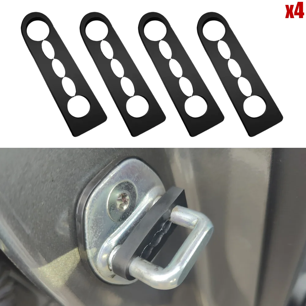 4Pcs For Nissan Note Navara D40 Qashqai / Dualis X-Trail T31 T32 Auto Lock Damper Buffer Seal Shock-Absorbing Damping