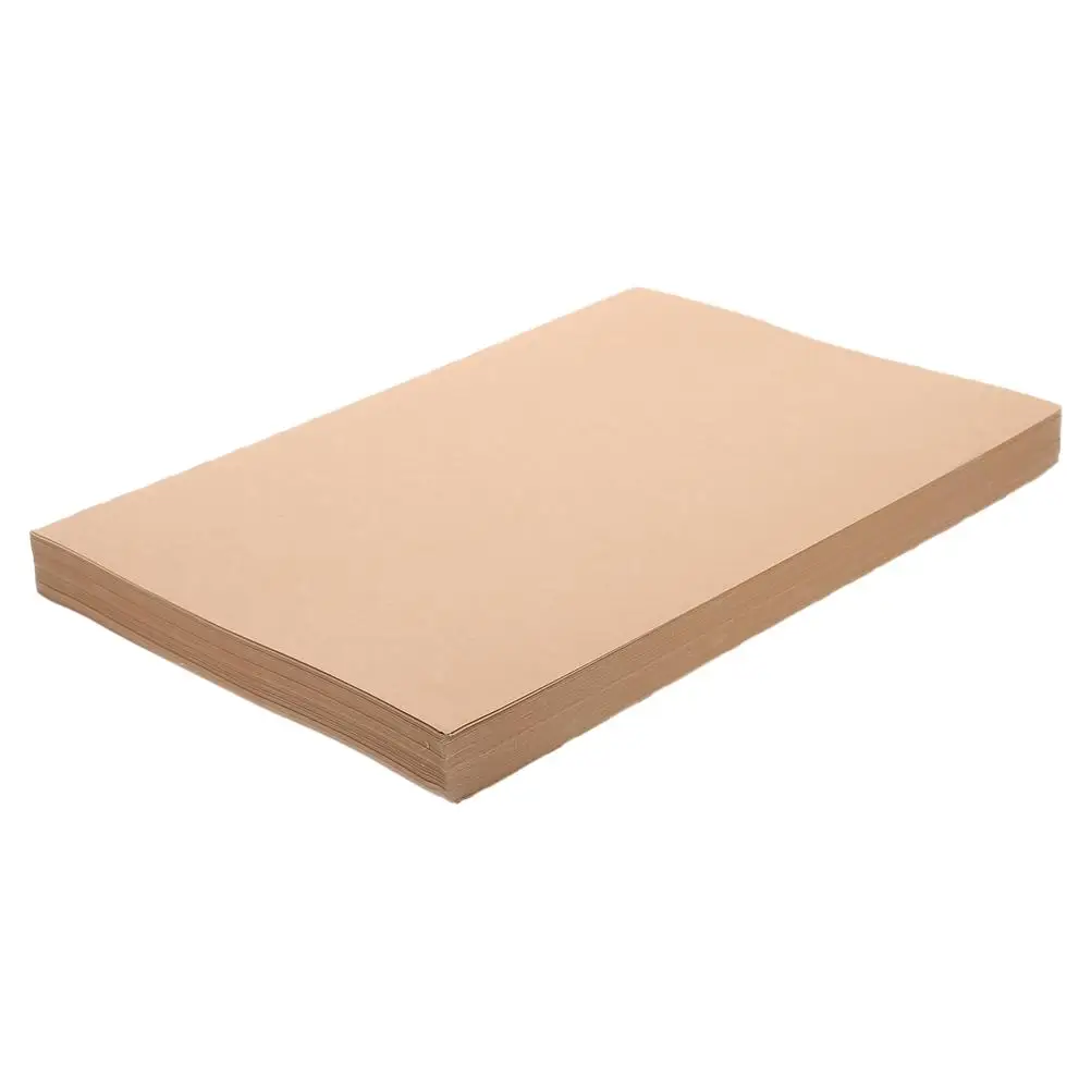 

50 Pcs Cardstock Cardboard Craft Brown Blank Business Invited Paper for Printer
