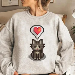 Felpe con cappuccio Stardew Valley donna inverno anime abbigliamento tuta donna maglione Kawaii