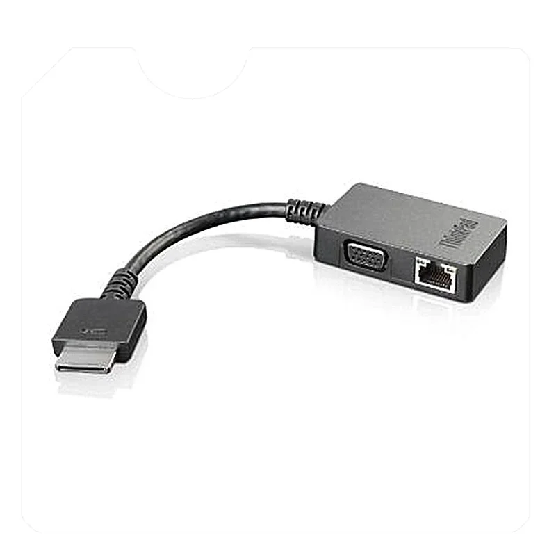 

For lenovo thinkpad onelink to vga/rj45 adapter (black) new ibm thinkpad 13/gen 2, yoga 260, yoga 460 x1 yoga 1st,yoga 14