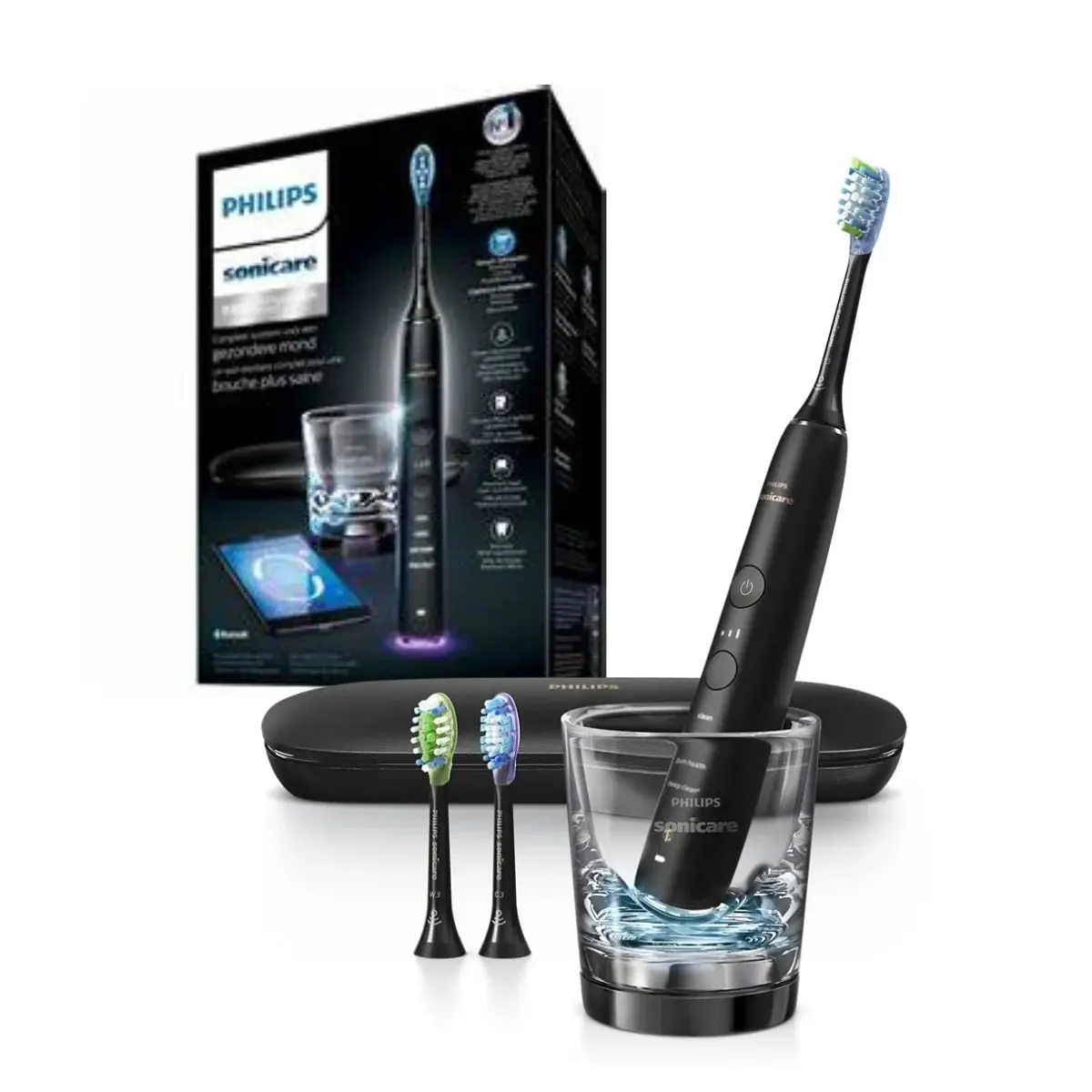 Philips Sonicare Electric toothbrush DiamondClean Smart HX9903, Bluetooth Connectivity