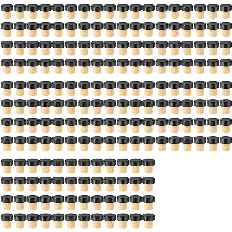 

ABMH-192 Pieces Cork Plugs Cork Stoppers Tasting Corks T-Shape Wine Corks With Top Wooden Wine Bottle Stopper Bottle Plugs