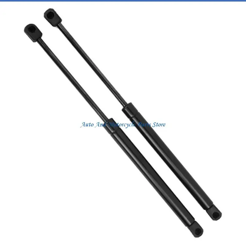 P9FD Replacement Hood Lift Supports, Pair of Black Metal Gas Struts with End Fittings for Mini F55 F56 F57 Holding Vehicle Hood