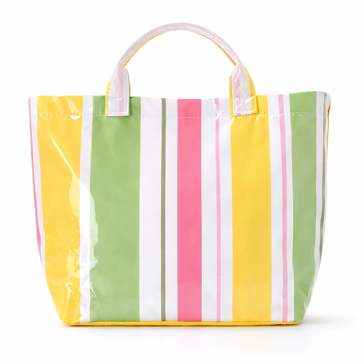2026 New Cross-border Striped Tote Bag Stylish And Lightweight Handbag Large-capacity Portable Travel Shoulder Bag For Women