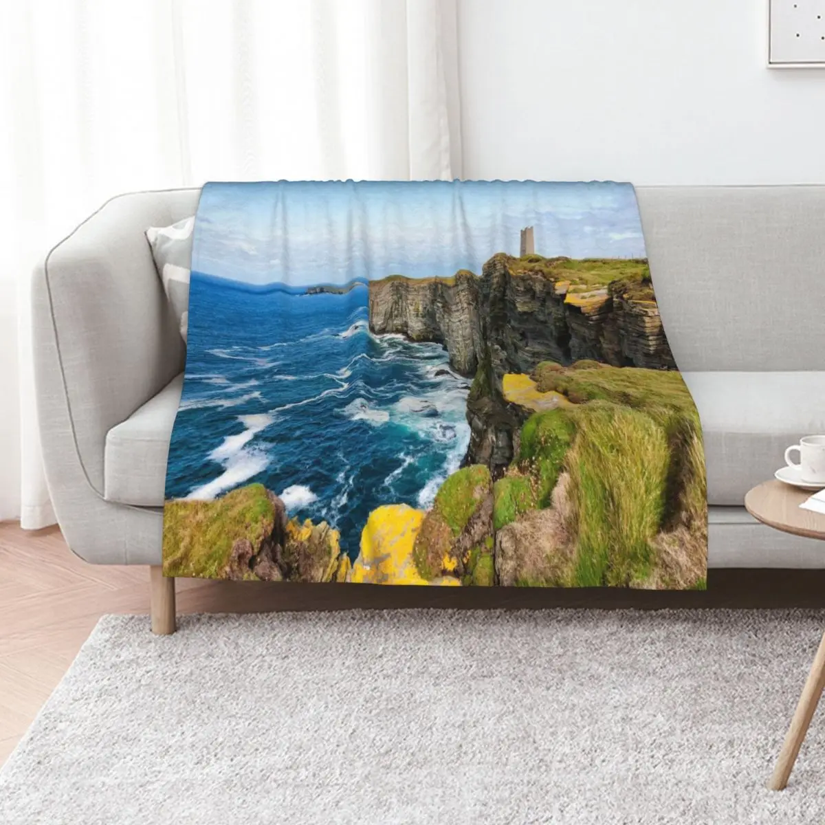

Orkney Islands - Orkney islands weather Throw Blanket Blankets Sofas Of Decoration Summer Picnic Decorative Sofa Blankets
