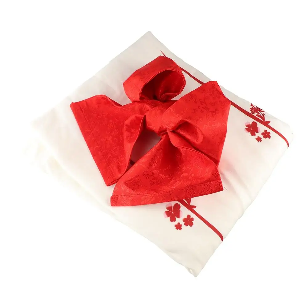 مطبوعة الأزهار التقليدية ثوب الكيمونو الياباني النمط الياباني الآسيوية ساكورا فتاة كيمونو فستان أناقة جديدة