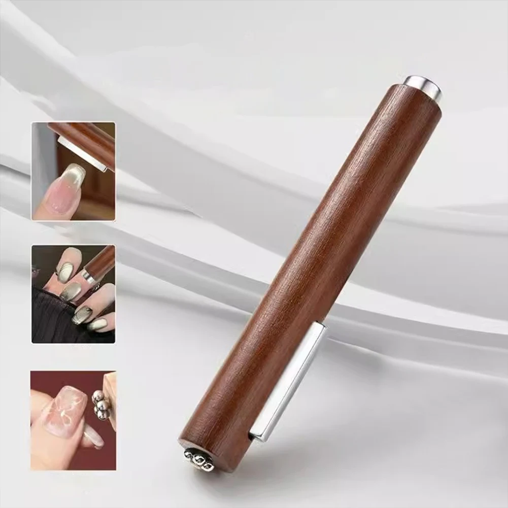 Cat Eye Nail Magnets Nail Magnet Set Multi-Function Cat Eye Gel Nail Polish Magnet Nail Magnet Stick for Home DIY Salon Studio