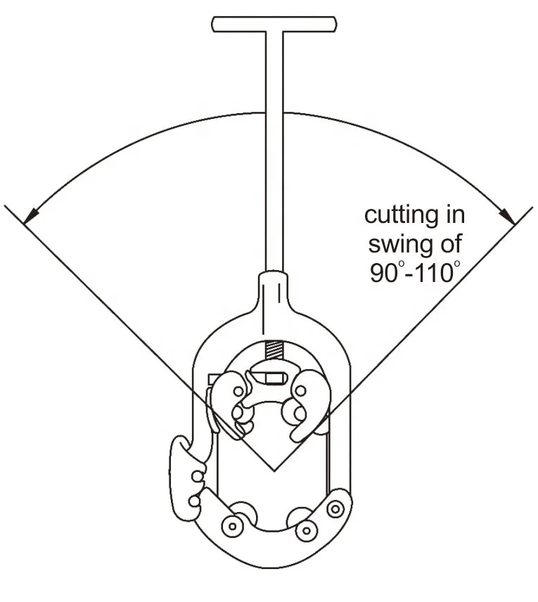 Best Price 2"-8" Portablemanual  Hinged Pipe Cutter H4S,H6S,H8S