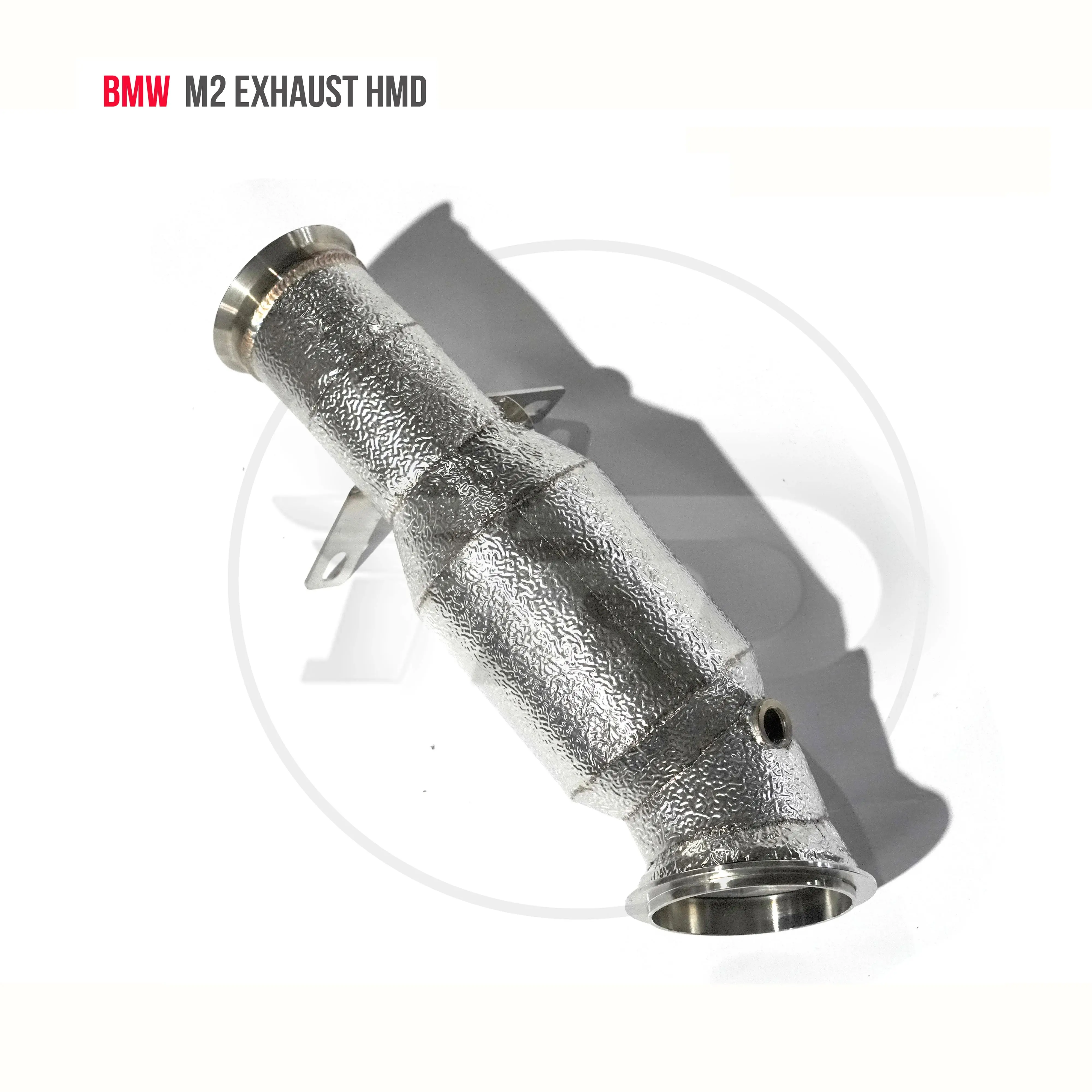 HMD Exhaust System High Flow Performance Downpipe for BMW M2 N55 3.0T Car Accessories With Cat Pipe