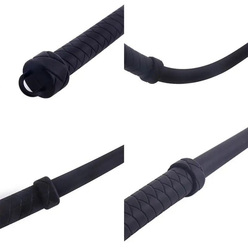 乗馬鞭馬用シリコーン乗馬鞭トレーニングツール快適なハンドル付きコスプレ機器乗馬スポーツ用