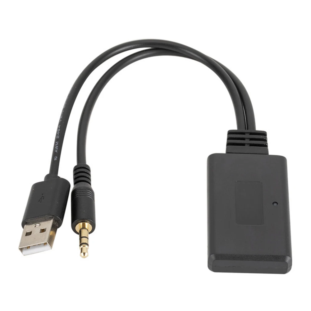 Bluetooth-compatible Radio Cable Adapter Universal Bluetooth-compatible Music Audio Receiver Adapter Auto Accessories