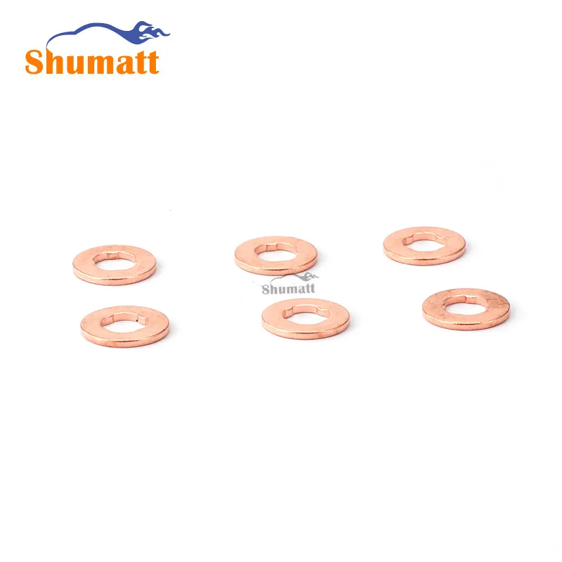 100pcs/lot F00VC17503 Injector Nozzle Copper Gasket For Fuel Injector 0445110020 0445110028 0445110029 0445110030 0445110031