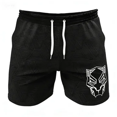2026 Summer Popular Anime Surrounding Casual Men's Beach Pants