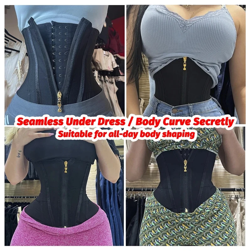 Corset Reducing Shaper Girdles Colombian Hourglass Body Sculpting Binders Belt Modeling Strap Postpartum Fajas Female Shapewear