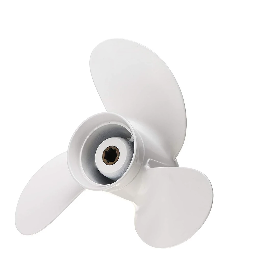 6G1-45943 Propeller 8 1/2x7 1/2-N Fit Yamaha  6HP 8HP F6 F8 F9.9 Aluminum 7 Tooth Spline RH 6G1-45943-00-EL