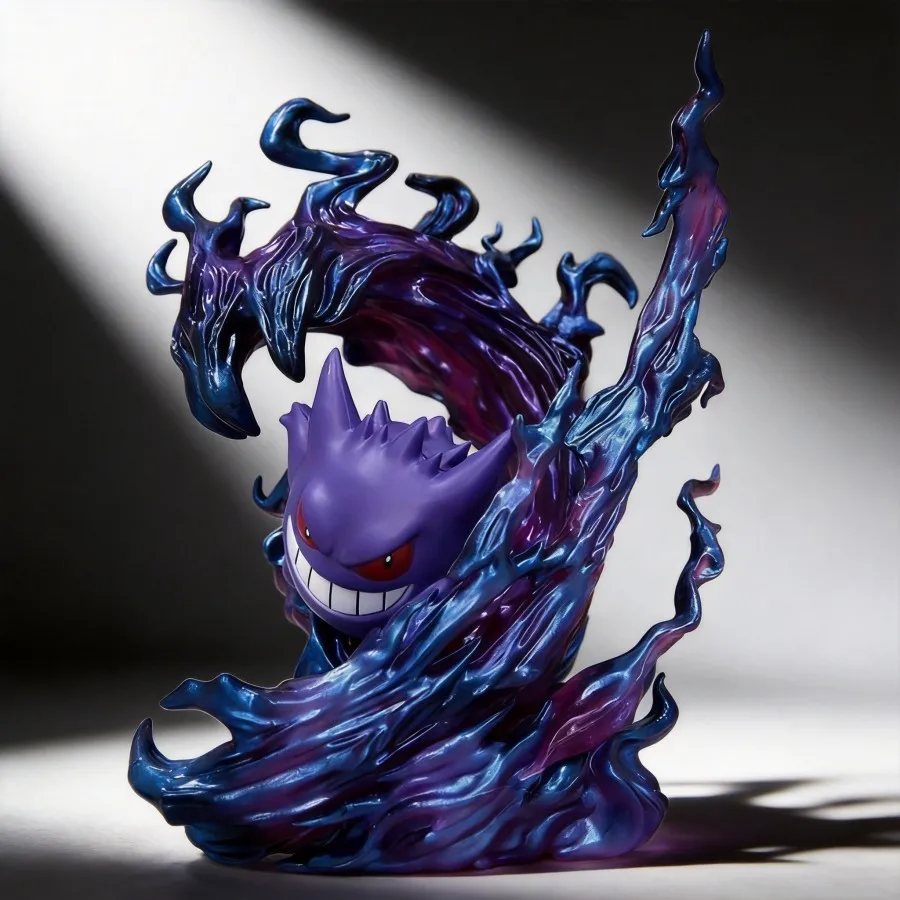 

Коллекционная фигурка Генгар из аниме Pokémon - 18 см, декоративная модель для фанатов аниме