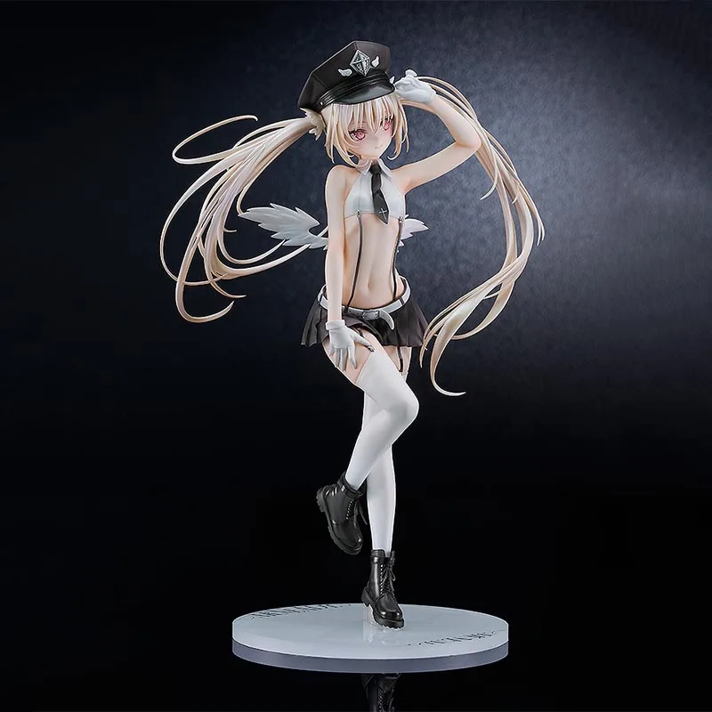 本物のオリジナル GSC グッドスマイル天使警察エルエ PVC 23 センチメートルアニメフィギュアコレクタブルモデル人形小像装飾ギフトおもちゃ