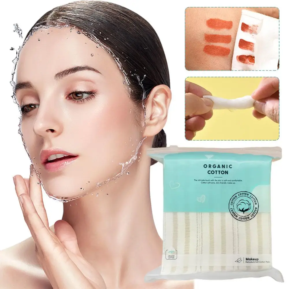 Disposable Double-sided Makeup And Makeup Removal Cotton Pads For Cleaning And Wet Application Of Facial Bags Portable