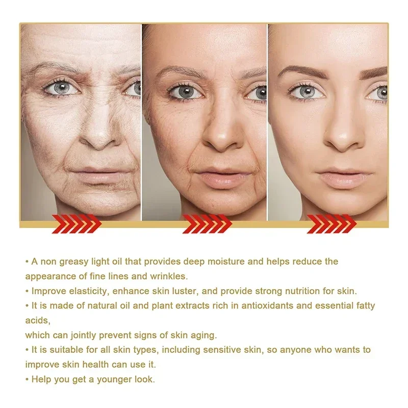 Collagen Wrinkle Remover Face Serum Anti Aging Whitening Moisturizing Fade Fine Lines Dark Spots Brightening Cosmetics  2024