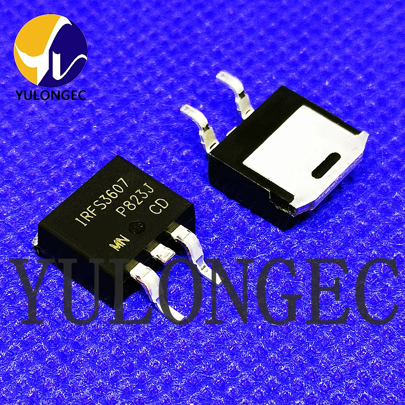 

10PCS IRFS3607TRLPBF N-Channel Power MOSFET 75V/80A 9mOhms TO-263 Chip IRFS3607 Original