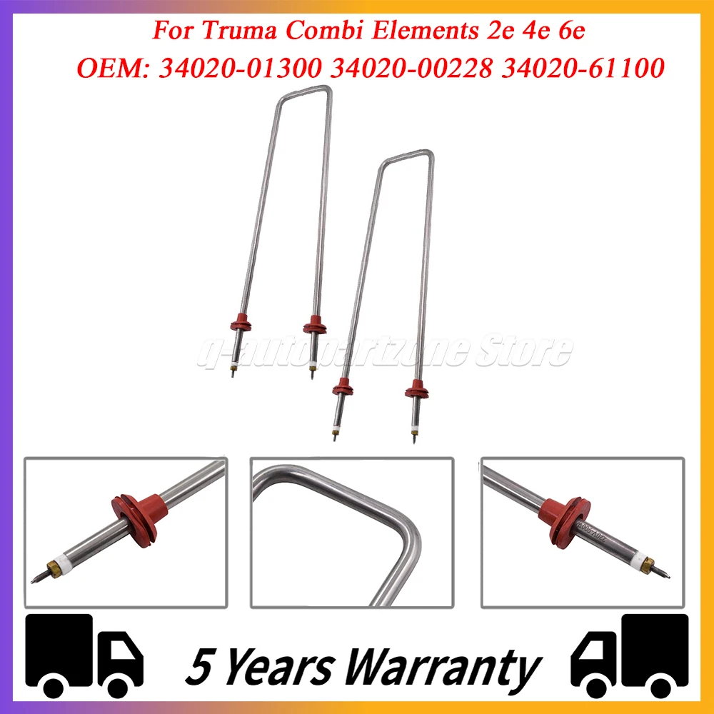 Fit For Truma Combi Elements 2e 4e 6e LPG or Diesel Boilers 240V CARAVAN MOTORHOME SC246A2 34020-01300 34020-00228 34020-61100