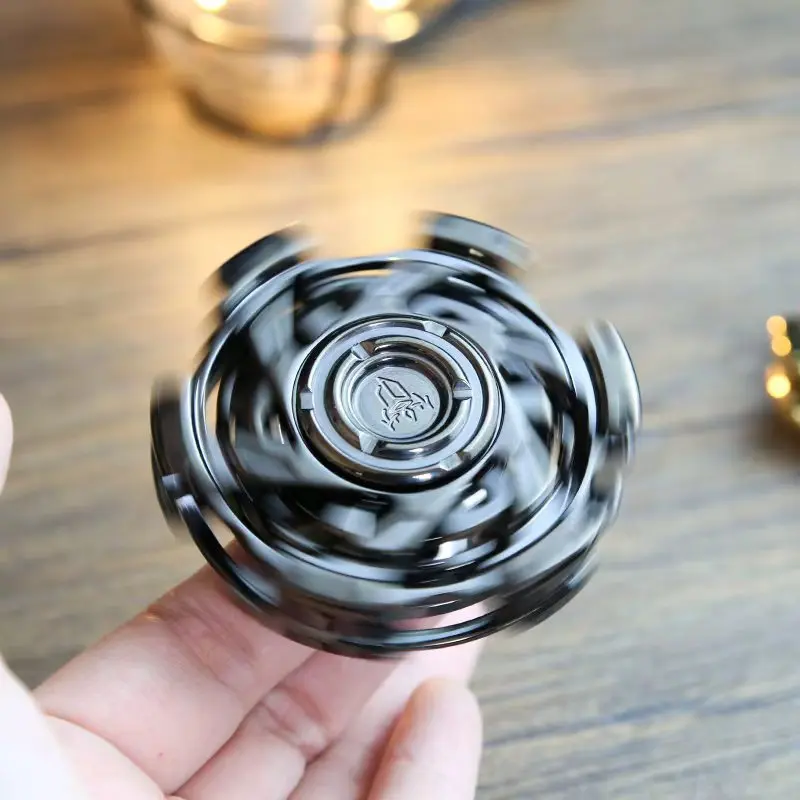 Fidget Spinner à liaison multi-axes Portable EDC, jouet anti-Stress, outil tdah, soulagement de l'anxiété, toupie au doigt