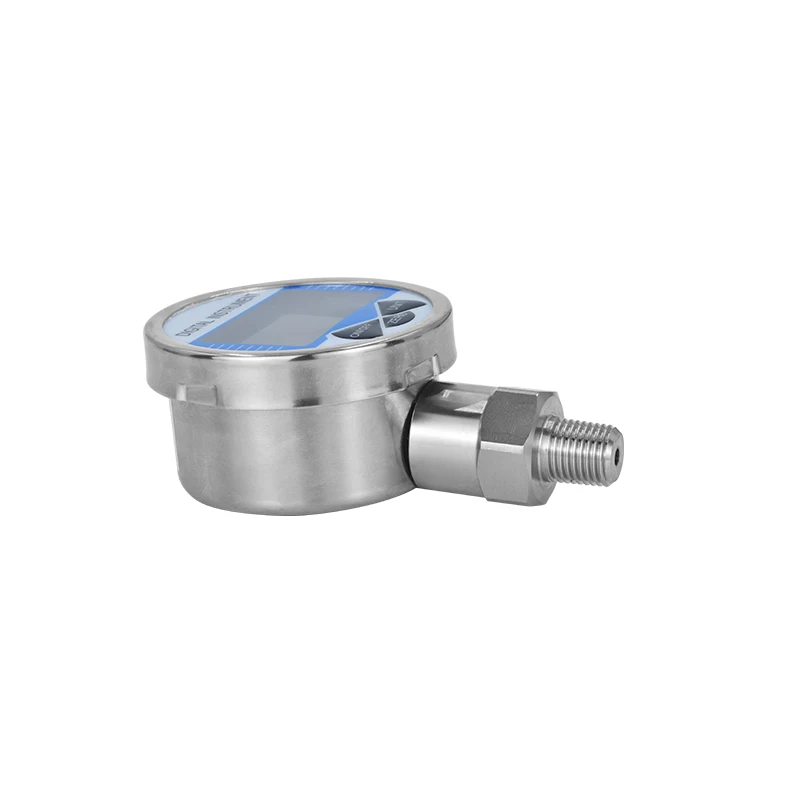 مقياس الضغط الرقمي -1-1000bar الهواء السائل الوقود النفط المياه مقياس الضغط الرقمي M20 * 1.5 ، G1/2 ، G1/4 مقياس الضغط