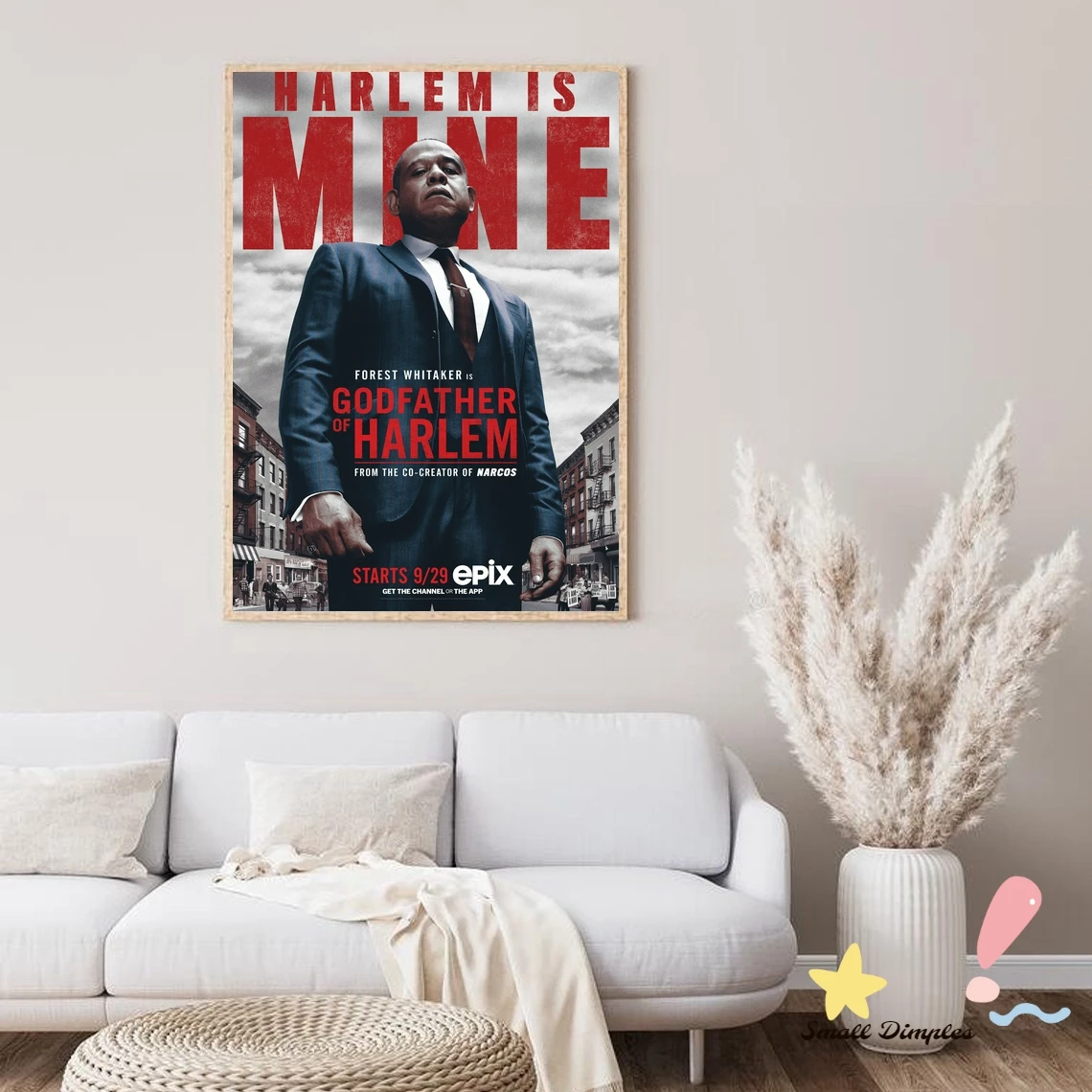 Godfather Of Harlem Classic Movie Poster Canvas Art Print Home Decoration Wall Painting ( No Frame )