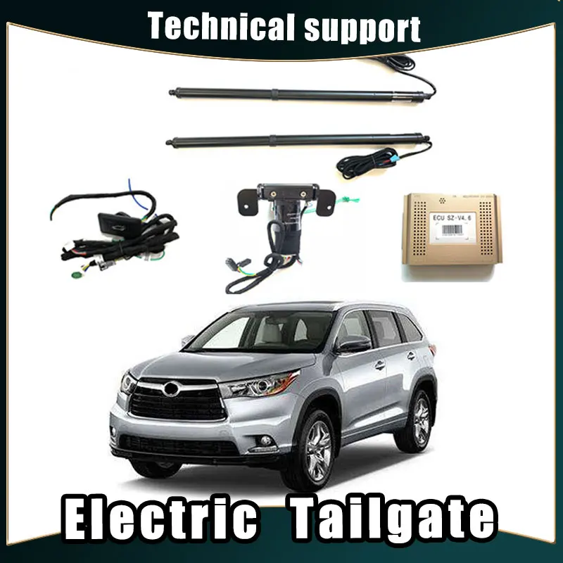 

For Toyota Highlander 2009-2022 electric tailgate modified car trunk door installation lifting rear door Can install foot sensor