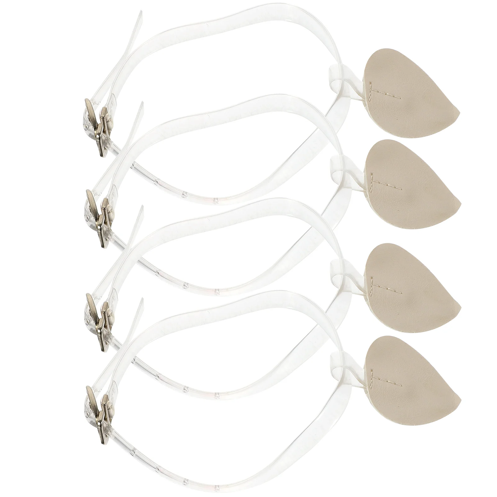 

2 Pairs Shoelaces Ankle Strap Heel Replacement Fixing High Detachable Elastic Small Microfiber for Heels Adjustable