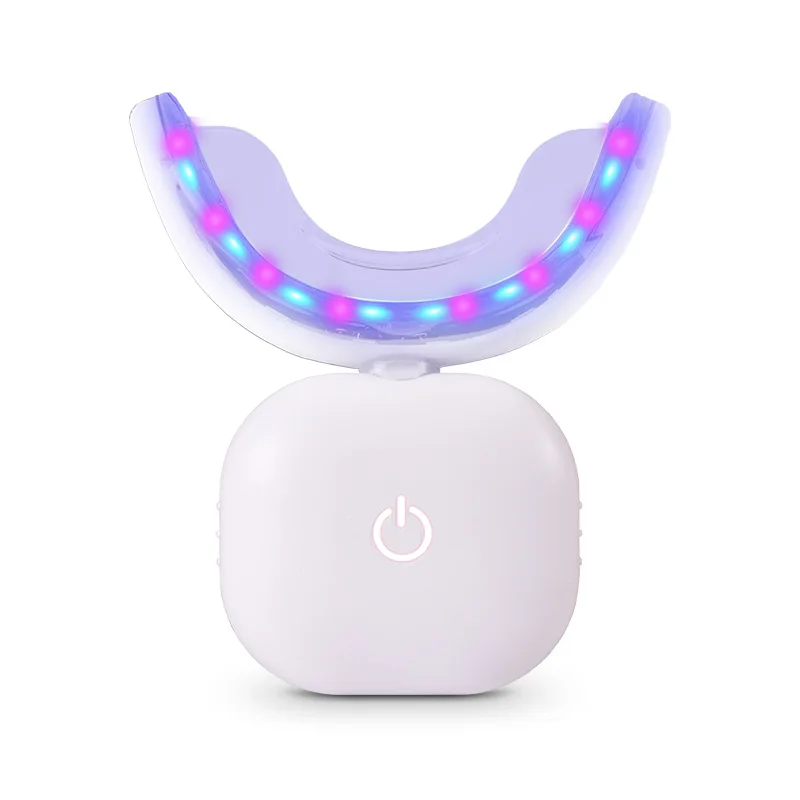 Wireless Teeth Whitening Lamp Red And Blue Light Dental Bleaching Accelerator Portable Home Use Teeth Whitening Led Light