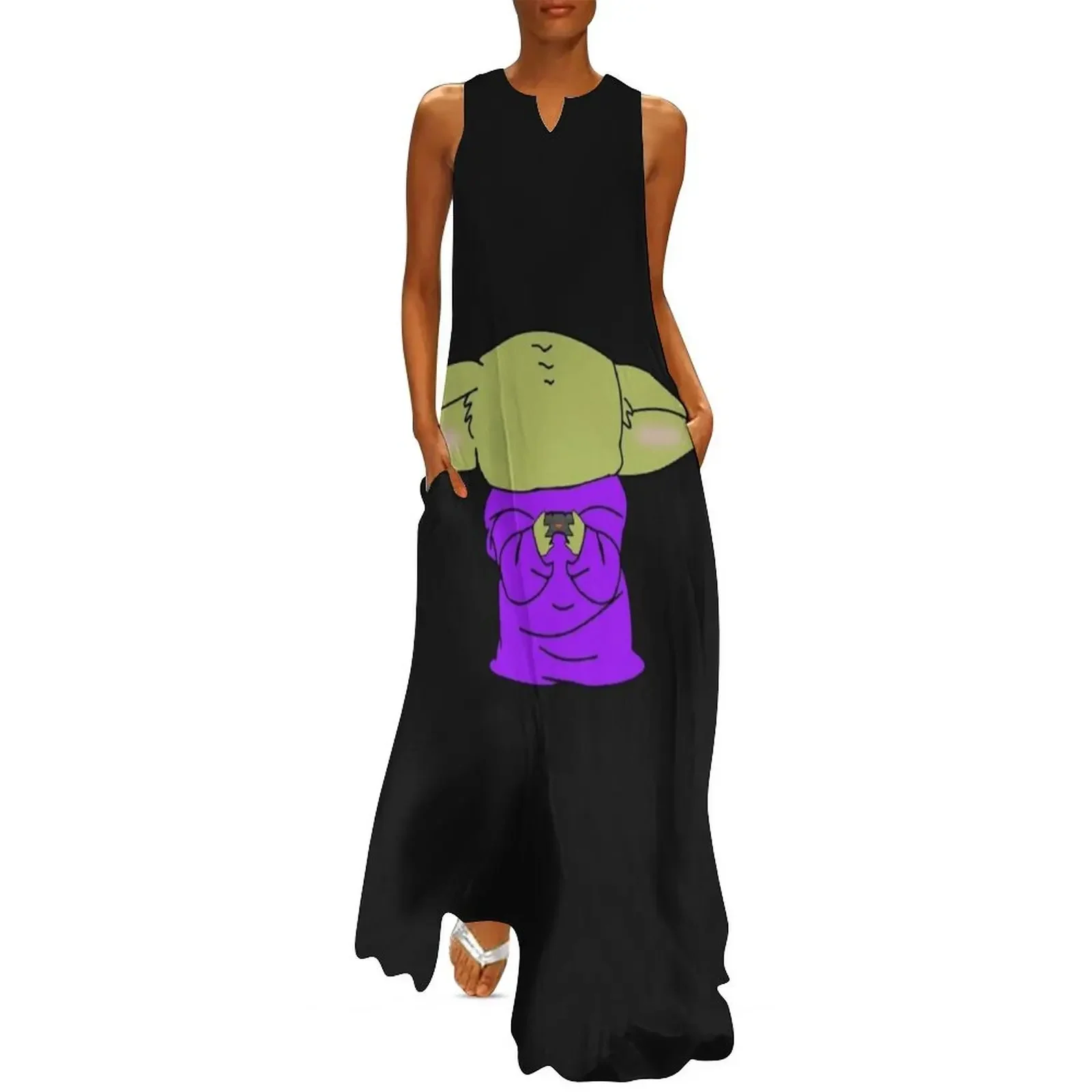 

gamer player alien Long Dress dress party evening elegant luxury celebrity sexy dress womans clothing