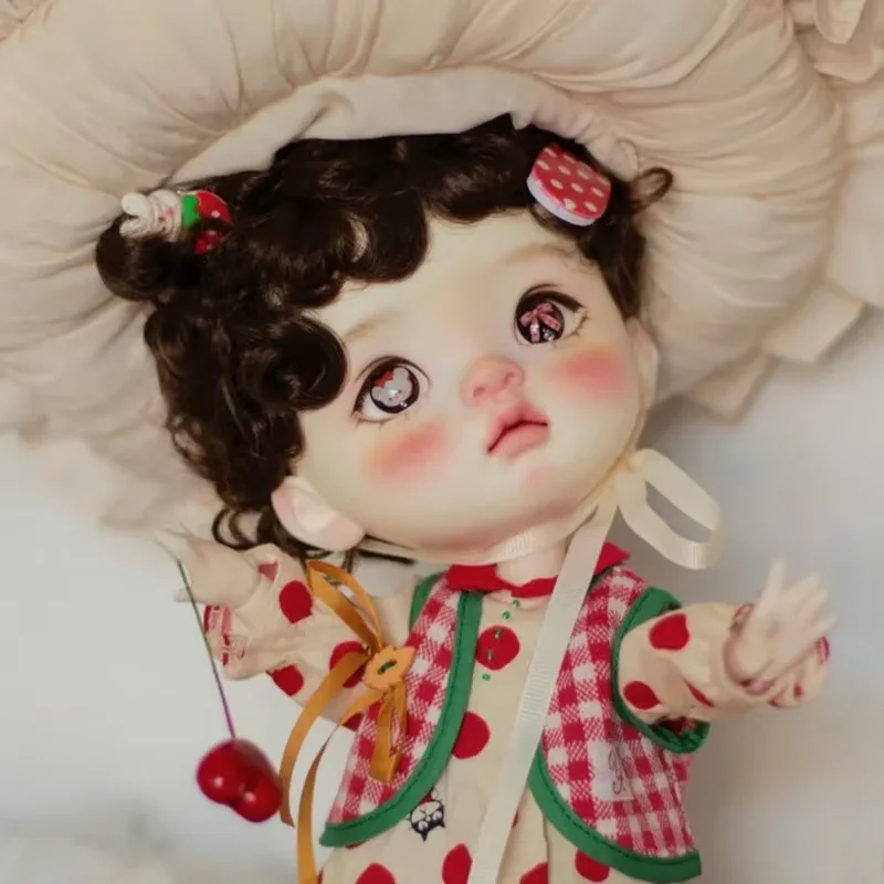 

Новая кукла BJD 1/6, большая голова qianiqan baby, милая красивая девушка, макияж, голова, высокое качество, игрушка из смолы, подарок на день рождения, куклы-ангелы в предложениях